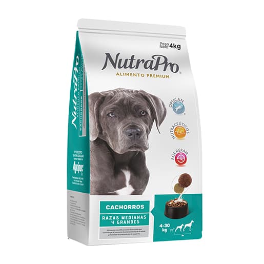 NUTRAPRO CACHORRO RMG 4KG