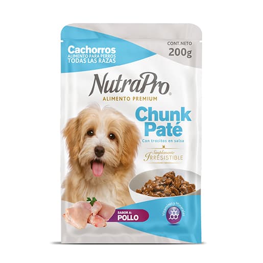 NUTRAPRO POUCH PATE CACHORROS 200GR
